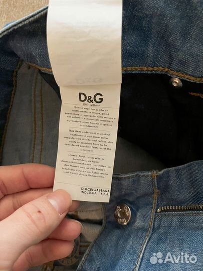 Dolche gabbana джинсы