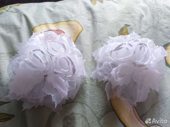 Банты белые