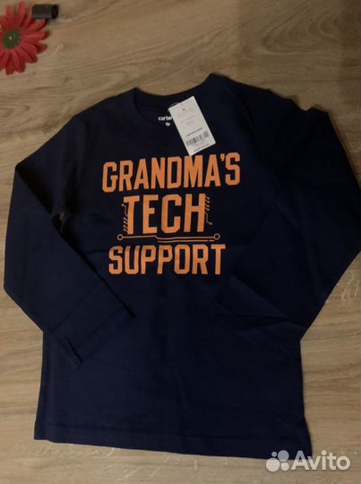 Новый лонг Carter’s на мальчика 5Т