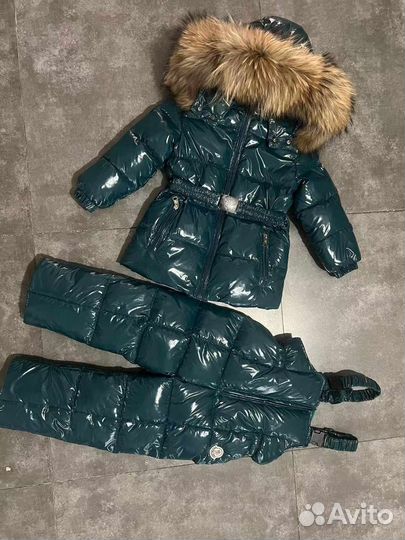 Зимний костюм moncler девочки 92/128