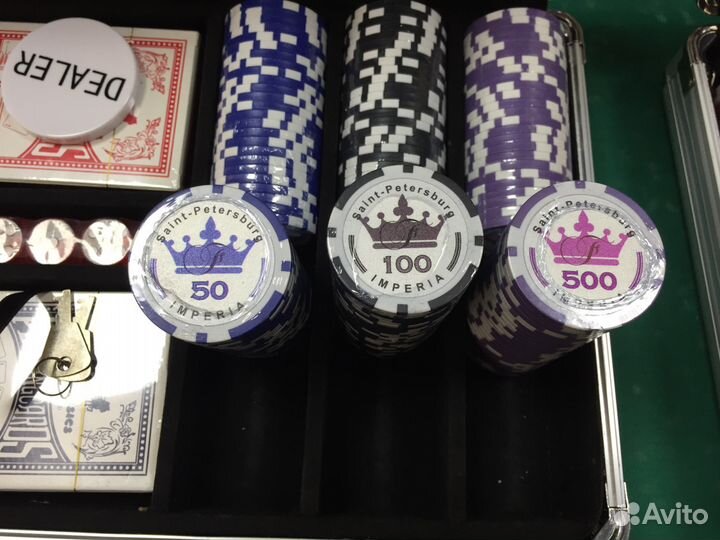 Покерный набор в ассортименте