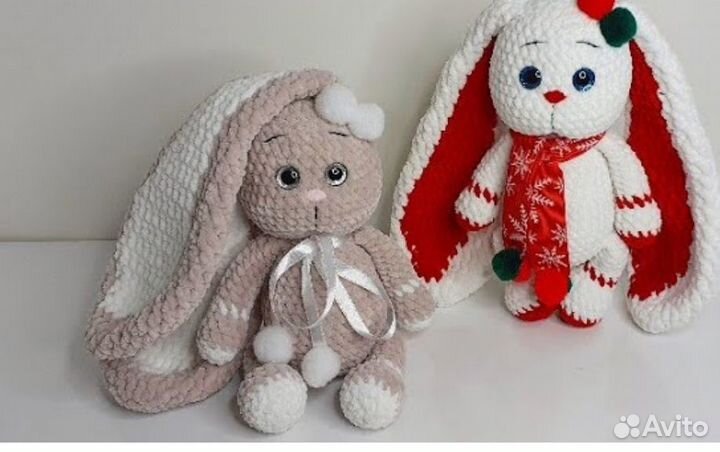 Вязаные игрушки ручной работы