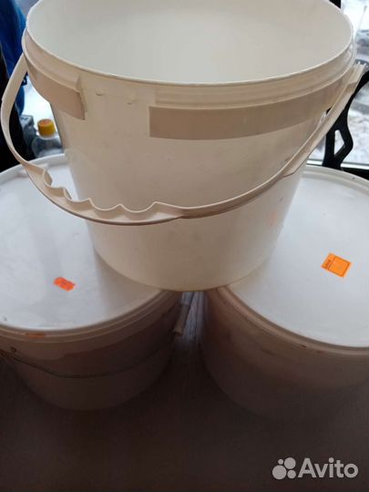 Пищевые ведра 10 литров