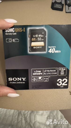 Карта памяти sony 32GB sdhc UHS-I memory card
