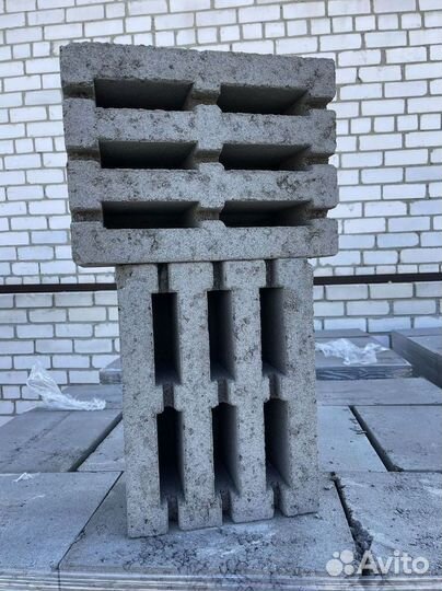 Блоки керамзитобетонные 190х290х390