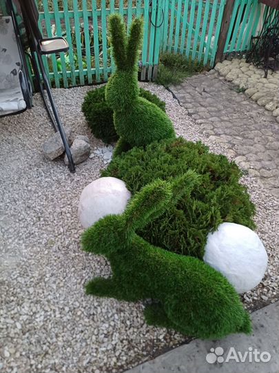 Топиарий фигура заяц