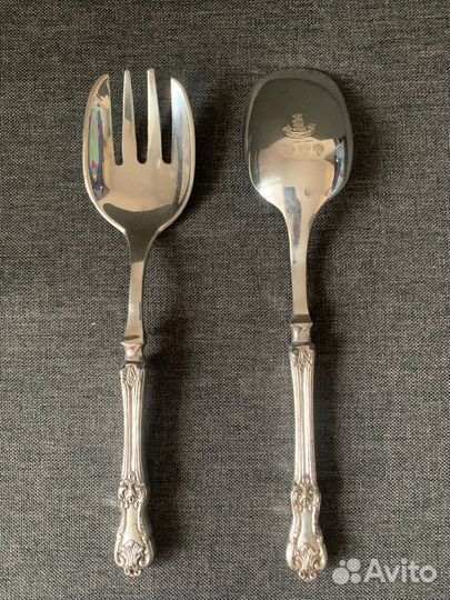 Столовые приборы Sheffield Англия Серебрение