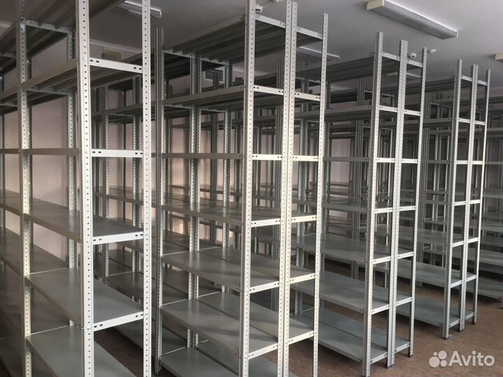 Стеллажи металлические