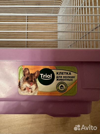 Клетка для мелких грызунов Triol 58х32х32