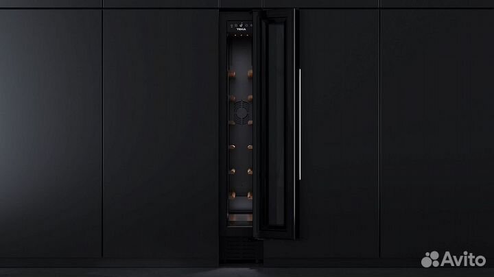 Винный шкаф teka RVU 10008 black glass (113610003)