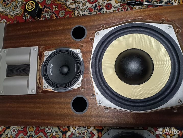 Колонки Электроника 25ас-033 апгрейд