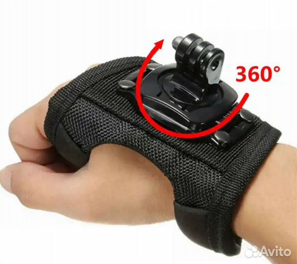 Крепление на руку кисть поворотное gopro sj4000