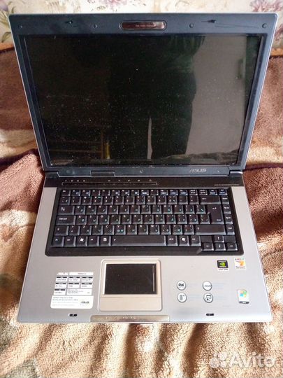 Ноутбук asus на запчасти