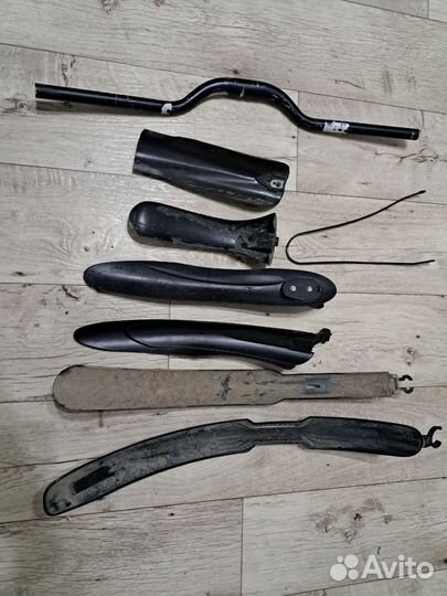 Крылья для велосипеда и покрышка с камерой на 24