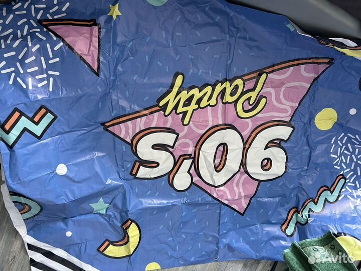 Фотозона в стиле 90х