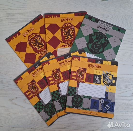 Тетради в клетку и в линейку 12, 18, 24 листа