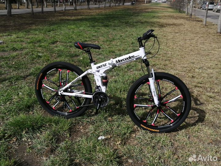 Велосипед на литых дисках