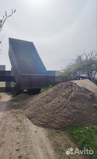 Услуги камазов. Песок, щебень,чернозём, глина