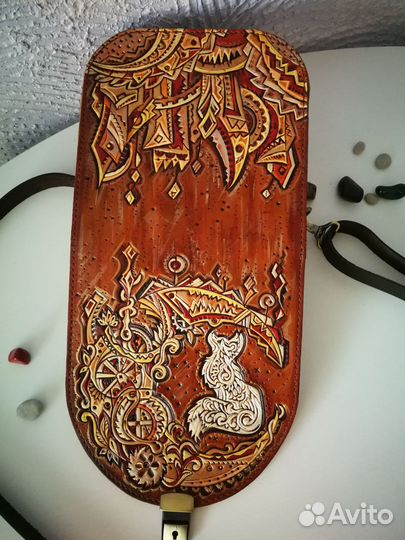 Кожаная сумка 