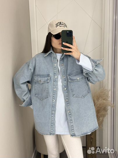 Рубашка джинсовая The River Корея