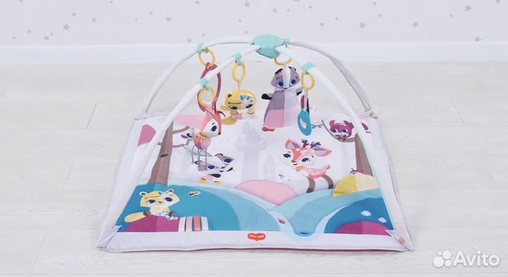 Развивающий коврик tiny love принцесса