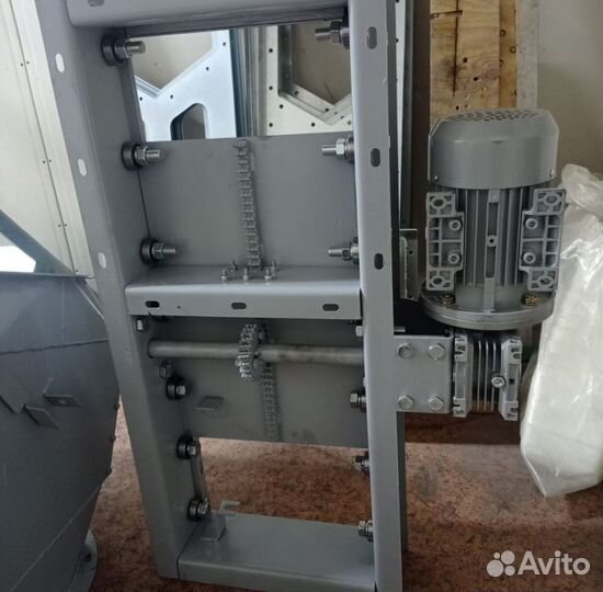 Задвижка шиберная с электрическим приводом