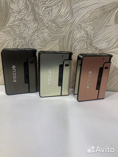 Портсигар focus (фокус ) с зажигалкой