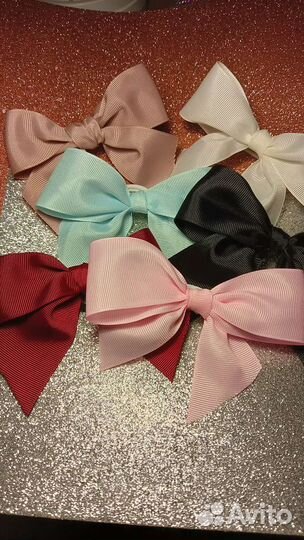 Банты заколочки ручной работы