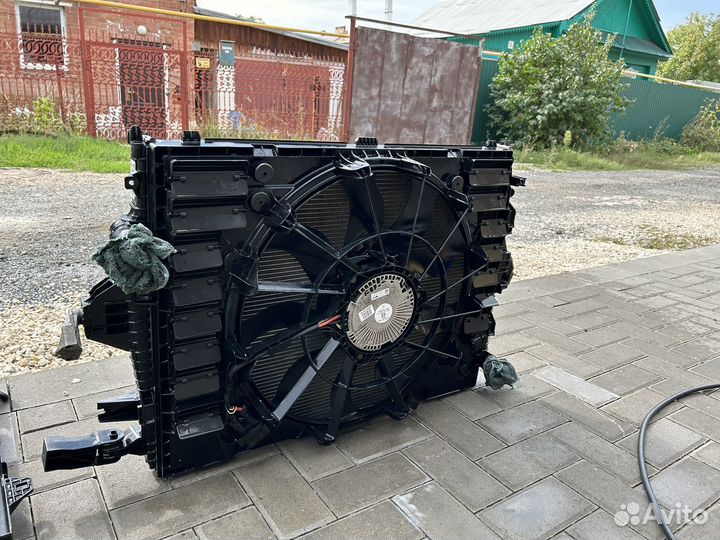 Кассета радиаторов в сборе porsche cayenne 958