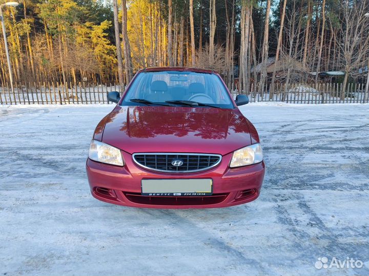 Hyundai Accent 1.5 AT, 2004, 69 000 км