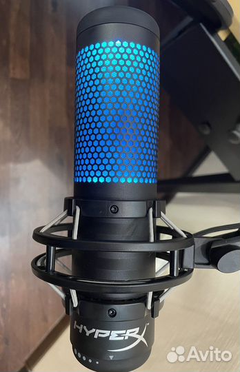 Конденсаторный микрофон hyperx quadcast s