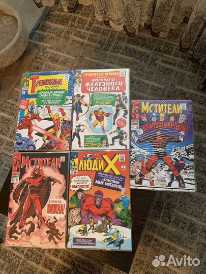 Комиксы Marvel журналы синглы