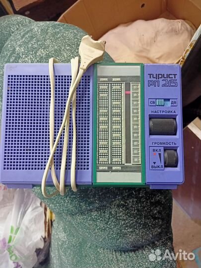 Радиоприемник Турист рп 215