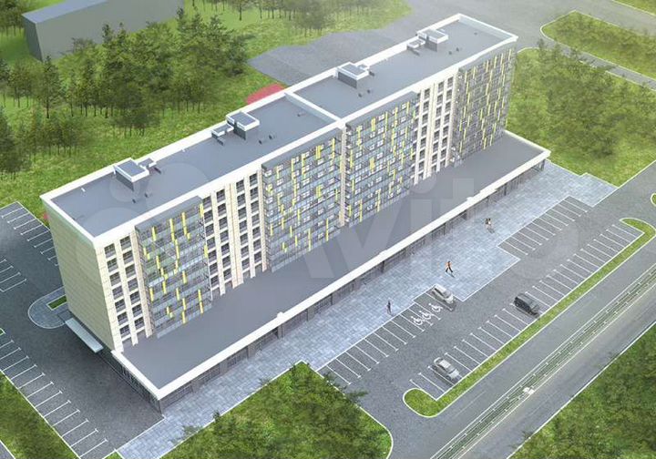 2-к. квартира, 66,6 м², 5/9 эт.