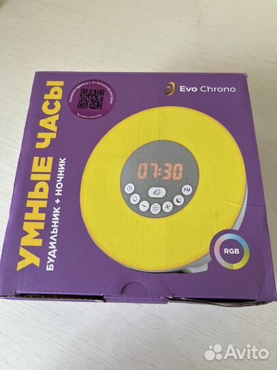 Умный электронный будильник Evo Chrono