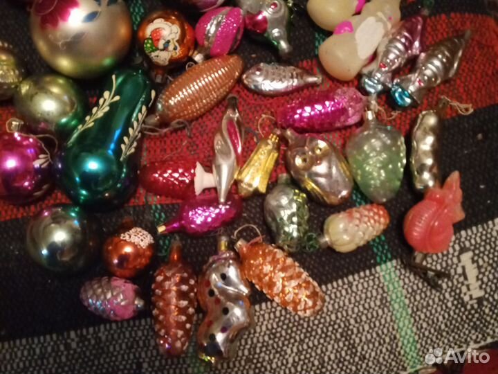 Елочные игрушки СССР