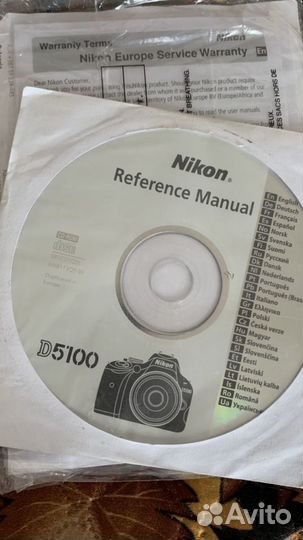 Фотоаппарат nikon D5100 с объективом 18-105 mm