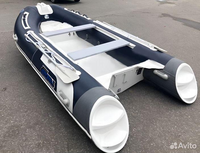 Лодка RIB Stormline Standard no console 400 синяя