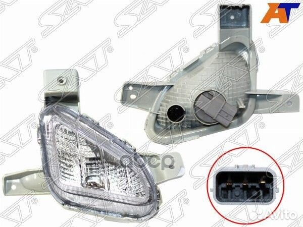 Фара противотуманная hyundai sonata 17-20 LH ST