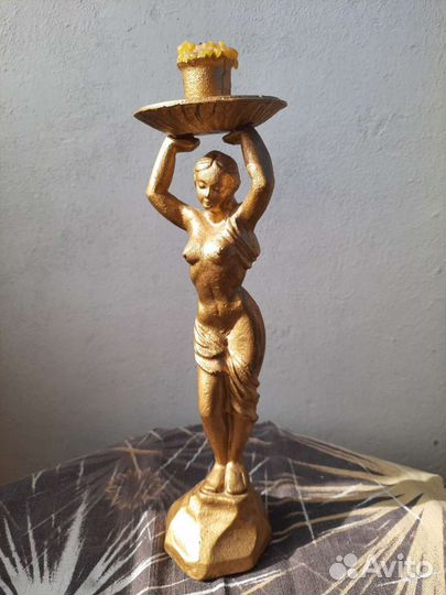 Подсвечник бронза СССР