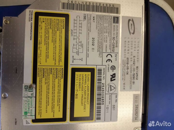 DvD привод IDE для ноутбука