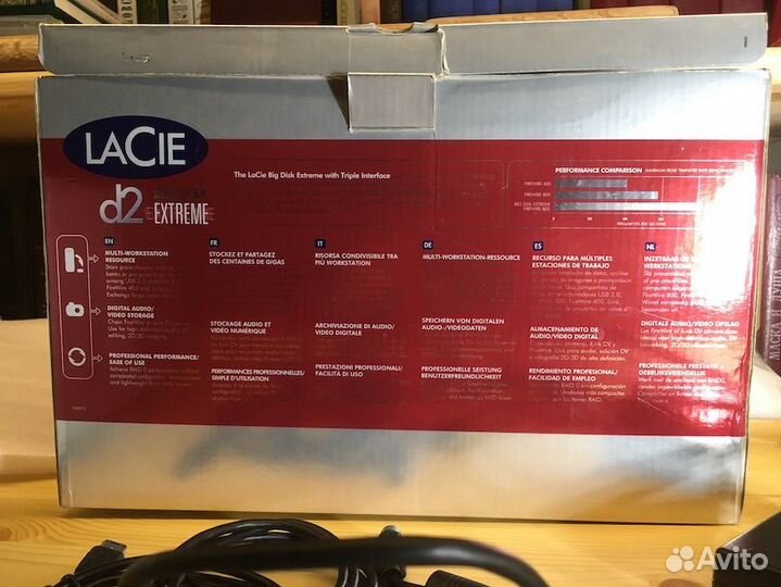 Внешний жесткий диск LaCie d2 Big Disk 500 Gb