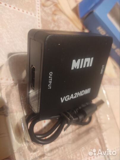 Видеоконвертер VGA to Hdmi to AV