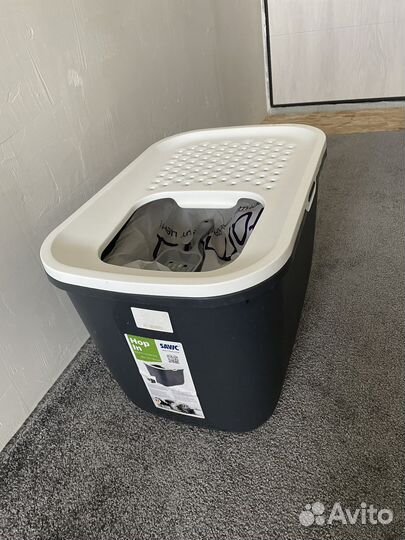 Кошачий лоток закрытый