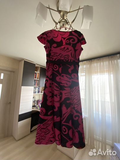 Платье шелковое