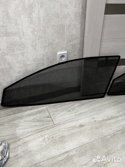 Каркасные автошторы на Hyanday soliris2