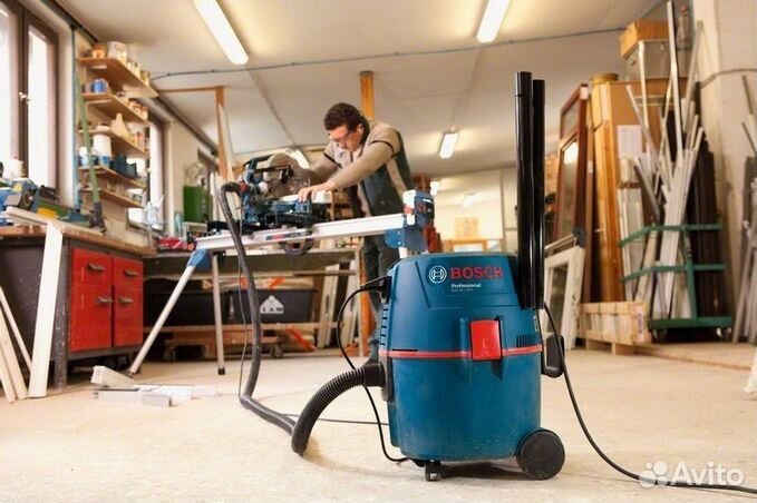 Пылесос строительный bosch GL40