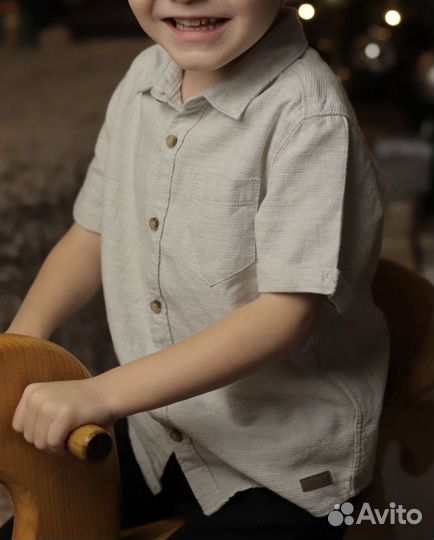 Рубашка для мальчика 104 hm