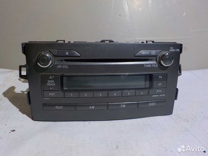 Магнитола toyota auris