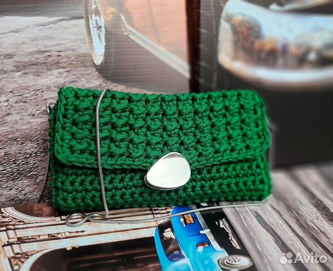 Клатч Зелёная гладь